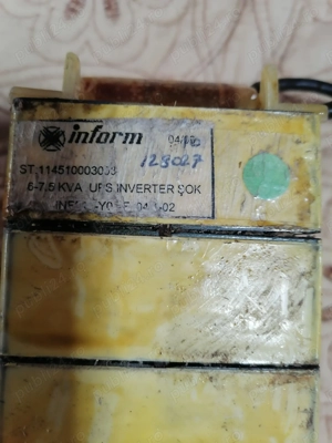 bobina  filtrare inductanta ups  - imagine 3