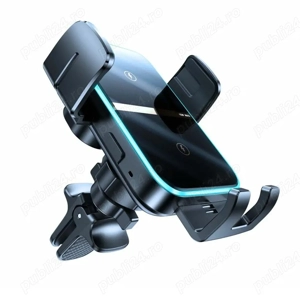 Suport telefon ptr. masina cu incarcare wireless 15 W, ca nou