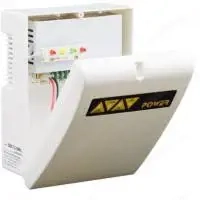 Sursa de alimentare 12-14V 3A, cu back-up, cutie de plastic ZTU1203B 4 iesiri cam.video