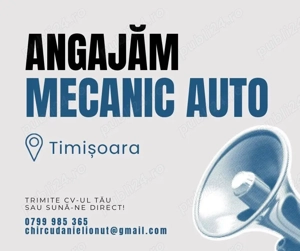 Angajăm urgent mecanic auto - service auto timisoara