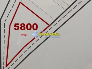 Teren Intravilan 5800 mp. constructie blocuri CENTRU spate Mall utilitati