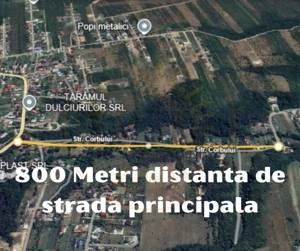 Teren 844 mp + Fundatie + Garaj | Smeura 