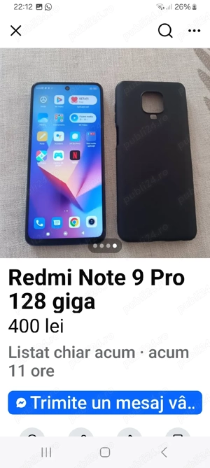 Redmi note 9  - imagine 3
