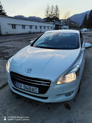 Peugeot 508 bluehdi 2.0 133kw 180 cp alb perlat  - imagine 4