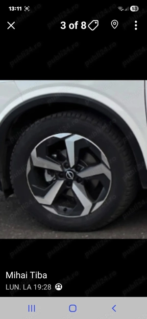 Vand jante aliaj originale nissan - imagine 3