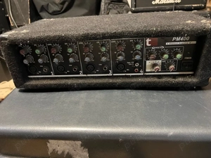 Power mixer , 4 canale , 2x100 watt cu efect  - imagine 2