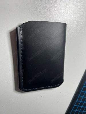 Portofel piele neagra - imagine 3