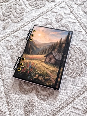 Caiet Mecanic A5 cu Refill Rezerve Foi - Cabana la Munte