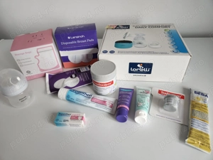 Vand pompa muls,creme bebe+mama, pungi lapte, tampoane mameloane
