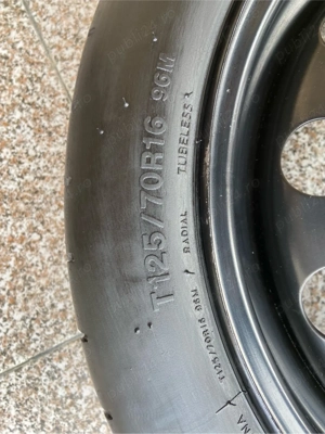 Roata rezerva slim 5x112 audi vw seat skoda