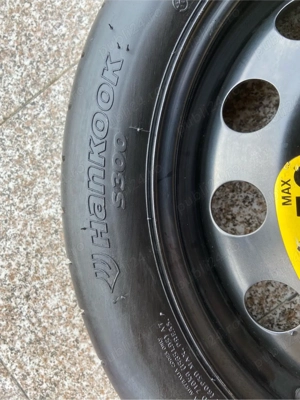 Roata rezerva slim 5x112 audi vw seat skoda - imagine 2