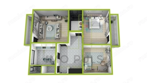 Centrala Proprie. Decomandat. Dambovita. 2 Balcoane - imagine 12