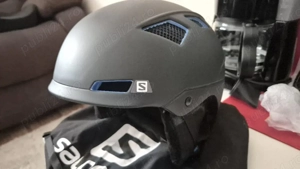 Casca de schi pentru adulti Salomon MTN Charge neagra