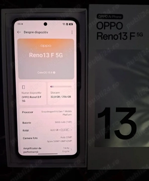 Oppo Reno 13F 5G Black, 256 GB - imagine 2