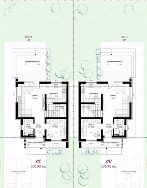 COMISION 0, CASĂ LA ROSU IN SACALAZ, 5 Camere, 107mp Utili, 300mp Teren - imagine 2