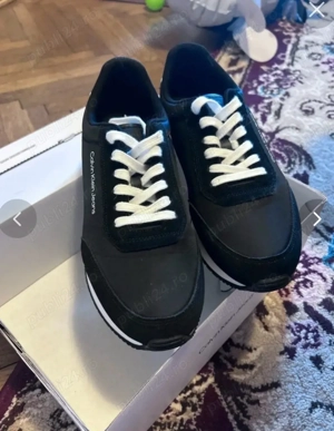 Adidași Calvin Klein Jeans negri, mărimea 44   stare foarte bună - imagine 4