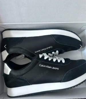 Adidași Calvin Klein Jeans negri, mărimea 44   stare foarte bună - imagine 2
