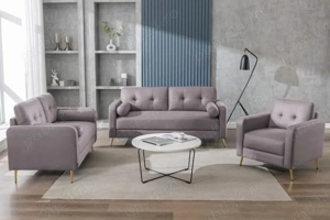 Set canapele HappyHome 3 piese (3-2-1 locuri) 