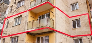 Apartament cu 3 camere, 72 mp, etaj 1, ideal pentru renovare - Simeria - imagine 8