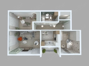 Apartament 3 camere, etaj 2, BLOC NOU - Sebes - imagine 2