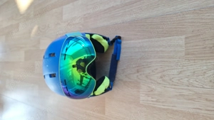 casca schi pentru copii cu ochelari 