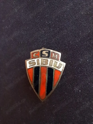 insignă CSM SIBIU   Clubul Sportiv Muncitoresc 1949