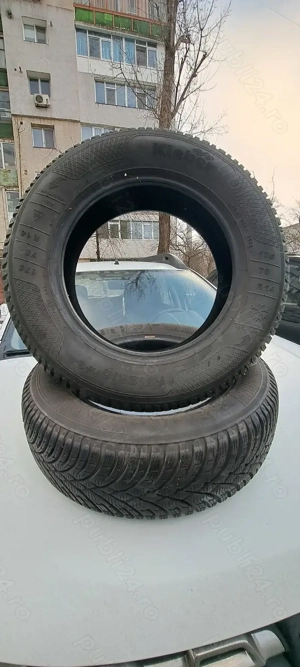 Vând 4 anvelope de iarnă 175x70x14 Kleber