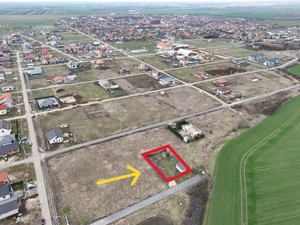 Teren intravilan 550 mp Fântânele în cartierul nou fs.20 ml   - imagine 9