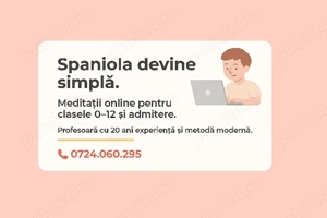 Meditatii limba spaniola