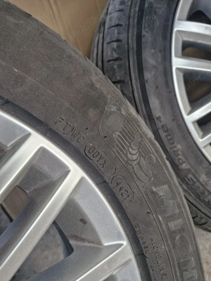 Jante originale VW cu anvelope 205.55.16 - imagine 3