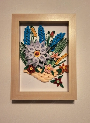 Tablou Floral Quilling