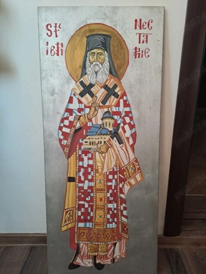 Icoana Sfantului Ierarh Nectarie din Eghina 
