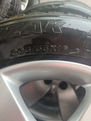 Jante vw, audi ,skoda,seat, 5x112 16 anvelope iarna 205 55 16, bune - imagine 3