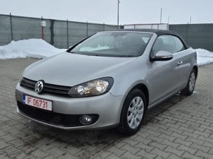 VW Golf 6 Cabrio an 2012,1.6 tdi-Euro 5, Acept Variante - imagine 2