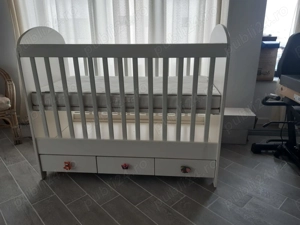 Patut bebelus alb IKEA