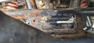 Vand atv sym quadlander 250 cm Ca defect nu îi merge incarcarea detalii la   - imagine 3