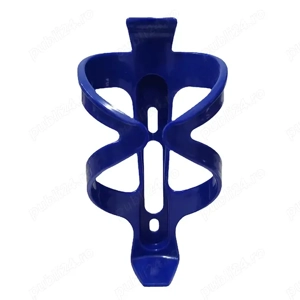 Suport Albastru bidon sticlă pet cadru bicicleta hidratare highplastic ultrausor cursiera mtb - imagine 2