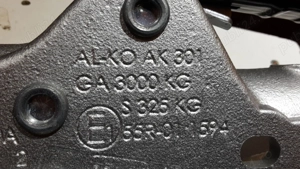 Cupla fonta AK301, 3000 KG, ALKO - imagine 4