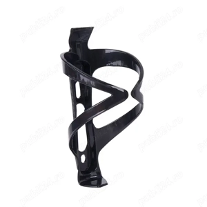 Suport negru bidon sticlă apa hidratare cadru bicicleta mtb cursiera highplastic ultrausor  - imagine 2