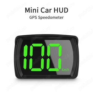 Car Head-up Display (HUD), Vitezometru Digital, GPS, conectare USB, km/h, mph - NOU, SIGILAT