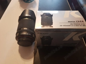 Obiectiv pentru Pentax K1 Pentax-D FA 28-105mm F3.5-5.6 ED DC WR  - imagine 4