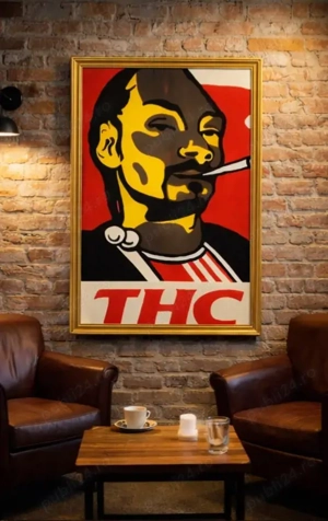 Tablou "Snoop Dog THC"