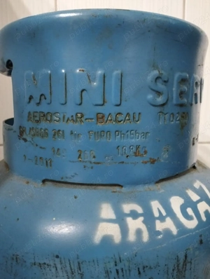 Butelie aragaz, cu guler