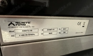 Cuptor pizza profesional Moretti Forni Amalfi C   2 camere   400V  - imagine 3