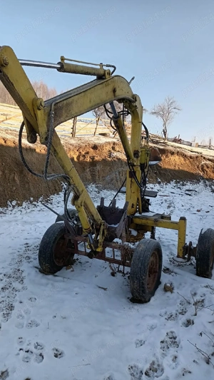 braț tractor - excavator 
