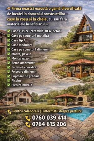 Construcții  la roșu și la cheie