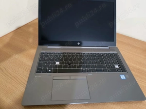 Laptop performant HP Zbook 15U G5 Workstation + tastatura Logitech - imagine 2