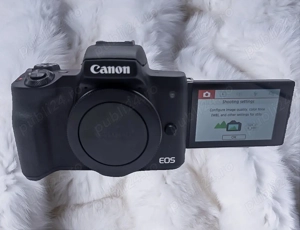 Cameră foto mirrorless Canon M50 Mark II  - imagine 2