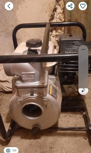 Moto pompa pe benzina 
