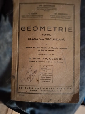 Vând cărți de matematică 